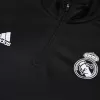 Real Madrid 1/4 Zip Tracksuit 2022/23 Black - jerseymallpro