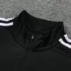 Real Madrid 1/4 Zip Tracksuit 2022/23 Black - jerseymallpro