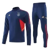 Ajax 1/4 Zip Tracksuit 2022/23 Blue - jerseymallpro