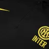 Inter Milan 1/4 Zip Tracksuit 2022/23 Black - jerseymallpro