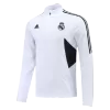 Real Madrid 1/4 Zip Tracksuit 2022/23 White - jerseymallpro