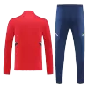 Ajax 1/4 Zip Tracksuit 2022/23 Red - jerseymallpro