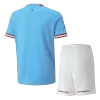 Manchester City Home Kit 2022/23 By Puma Kids - jerseymallpro