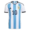 Replica Messi #10 Argentina Home Jersey 2022 By Adidas - jerseymallpro