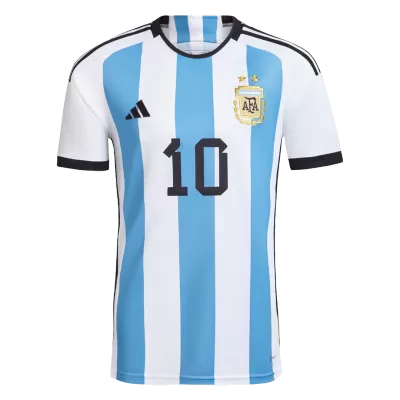 Replica Messi #10 Argentina Home Jersey 2022 By Adidas - jerseymallpro