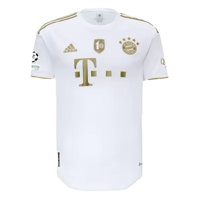 Authentic Bayern Munich Away Jersey 2022/23 By Adidas- UCL - jerseymallpro