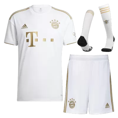 Bayern Munich Away Full Kit 2022/23 By Adidas - jerseymallpro