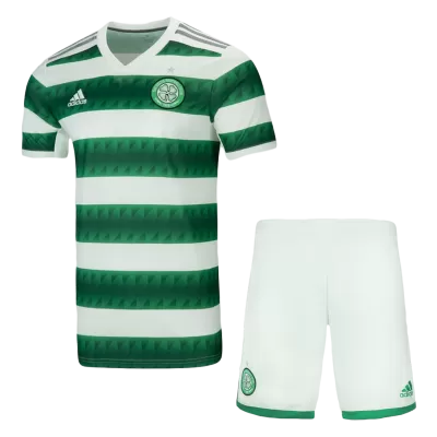 Celtic Home Kit 2022/23 By Adidas Kids - jerseymallpro