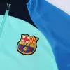 Barcelona 1/4 Zip Tracksuit 2022/23 Green - jerseymallpro