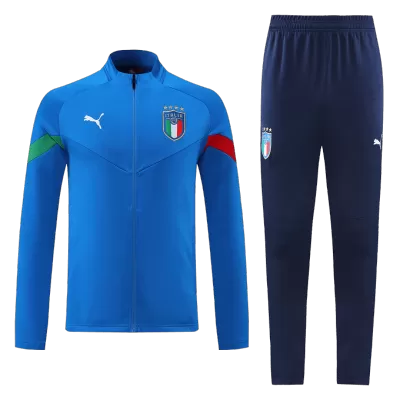 Italy Jacket Tracksuit 2022/23 Blue - jerseymallpro