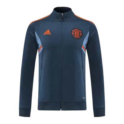 Manchester United Track Jacket 2022/23 - Blue&Gray - jerseymallpro