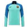 Barcelona 1/4 Zip Tracksuit 2022/23 Green - jerseymallpro