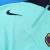 Barcelona 1/4 Zip Tracksuit 2022/23 Green - jerseymallpro