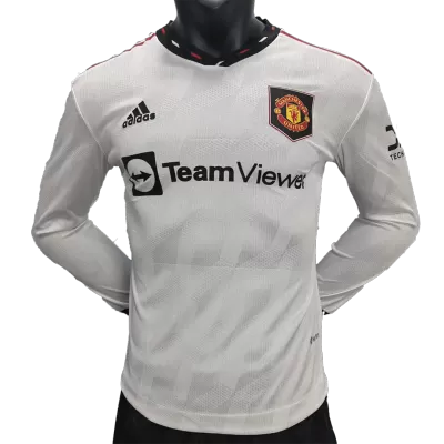 Manchester United Away Long Sleeve Jersey 2022/23 - jerseymallpro