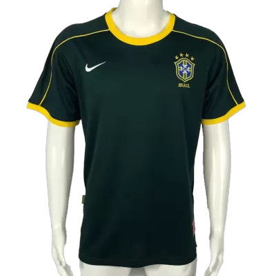 Retro Brazil Goalkeeper Jersey 1998 - jerseymallpro