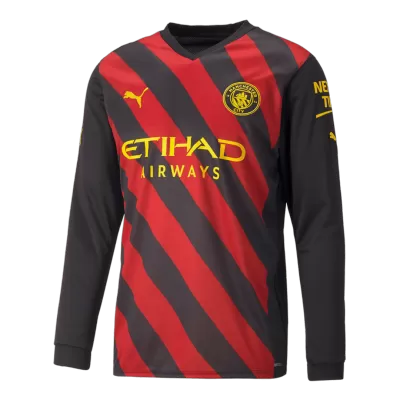 Manchester City Away Long Sleeve Jersey 2022/23 - jerseymallpro