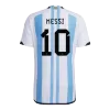 Authentic Messi #10 Argentina Home Jersey 2022 By Adidas - jerseymallpro