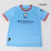 Manchester City Home Kit 2022/23 By Puma Kids - jerseymallpro