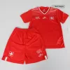 Switzerland Home Kit 2022 By Puma Kids - jerseymallpro