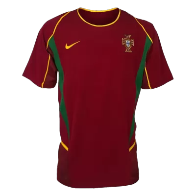 Retro Portugal Home Jersey 2002 - jerseymallpro