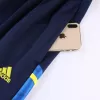 Boca Juniors 1/4 Zip Tracksuit 2022/23 Navy - jerseymallpro