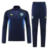 Boca Juniors 1/4 Zip Tracksuit 2022/23 Navy - jerseymallpro