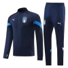 Italy 1/4 Zip Tracksuit 2022 Navy - jerseymallpro