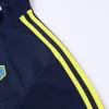 Boca Juniors 1/4 Zip Tracksuit 2022/23 Navy - jerseymallpro