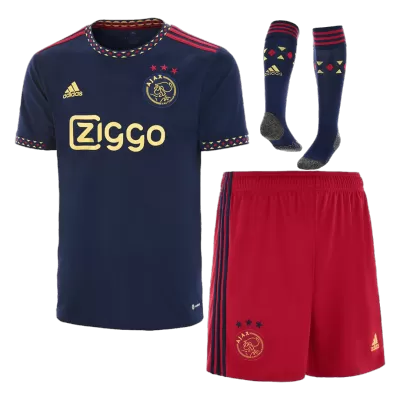 Ajax Away Full Kit 2022/23 By Adidas - jerseymallpro