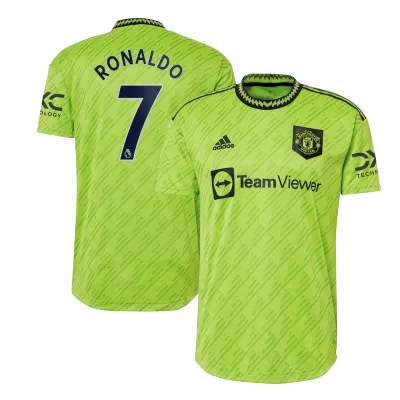 Authentic RONALDO #7 Manchester United Third Away Jersey 2022/23 By Adidas - jerseymallpro