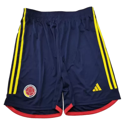 Colombia Home Shorts By Adidas 2022 - jerseymallpro