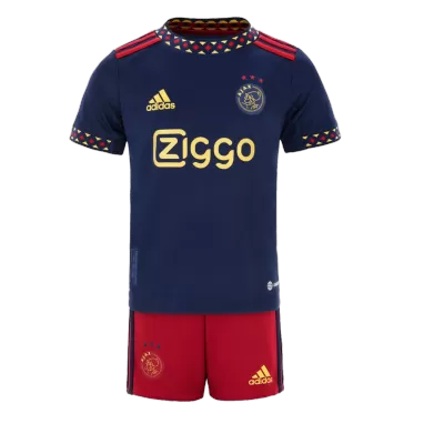 Ajax Away Kids Jerseys Kit 2022/23 - jerseymallpro