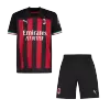 AC Milan Home Kit 2022/23 By Adidas Kids - jerseymallpro