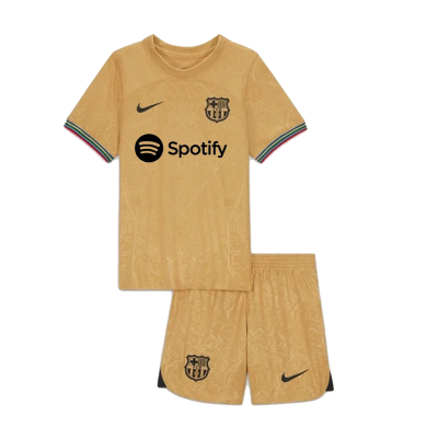 Barcelona Away Kit 2022/23 By Nike Kids - jerseymallpro