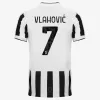 Replica VLAHOVIĆ #7 Juventus Home Jersey 2021/22 By Adidas - jerseymallpro