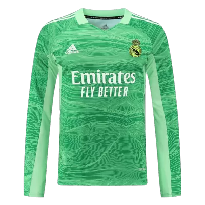 Real Madrid Goalkeeper Long Sleeve Soccer Jersey 2021/22 - jerseymallpro