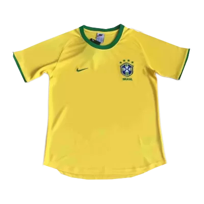 Retro Brazil Home Jersey 2000 By Nike - jerseymallpro