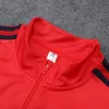 Ajax 1/4 Zip Tracksuit 2022/23 Kids Red - jerseymallpro