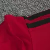 Manchester United 1/4 Zip Tracksuit 2022/23 Red - jerseymallpro