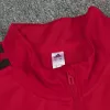 Manchester United 1/4 Zip Tracksuit 2022/23 Red - jerseymallpro