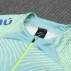 Brazil 1/4 Zip Tracksuit 2022 Green - jerseymallpro