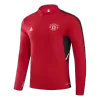 Manchester United 1/4 Zip Tracksuit 2022/23 Red - jerseymallpro