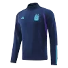 Argentina 1/4 Zip Tracksuit 2022 Royal - jerseymallpro