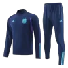 Argentina 1/4 Zip Tracksuit 2022 Royal - jerseymallpro