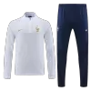 France 1/4 Zip Tracksuit 2022 White - jerseymallpro