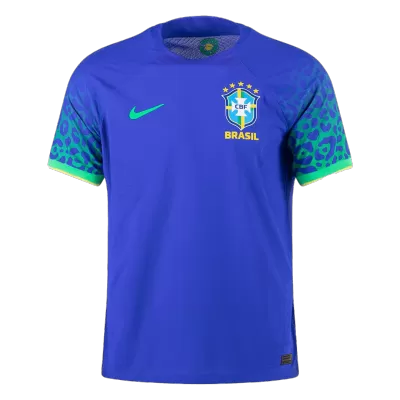 Authentic Brazil Away Jersey 2022 By Nike - jerseymallpro