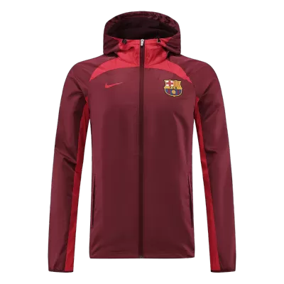 Barcelona Windbreaker Hoodie Jacket 2022/23 - jerseymallpro