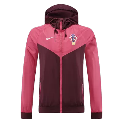 Croatia Windbreaker Hoodie Jacket 2022 - jerseymallpro