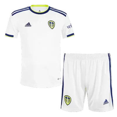 Leeds United Home Kids Jerseys Kit 2022/23 - jerseymallpro