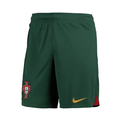 Portugal Home Soccer Shorts 2022 - jerseymallpro